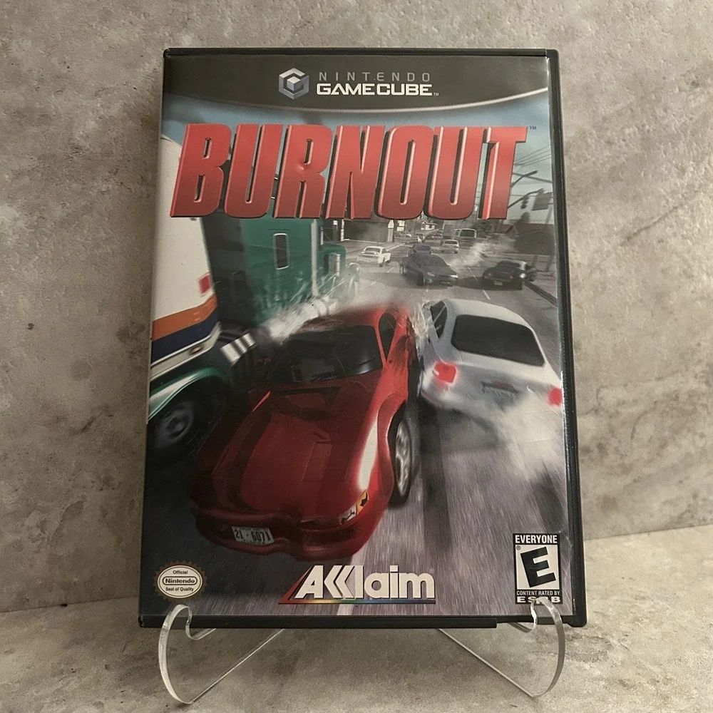 Burnout (Nintendo GameCube, 2002) Disc And Artwork Only No Manual